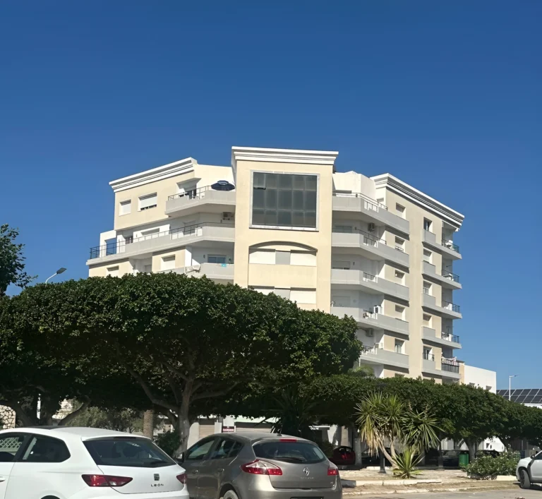 construction de la Résidence Malika à Hammamet, Méditerranée de Bâtiments